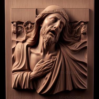 3D model st jesus (STL)